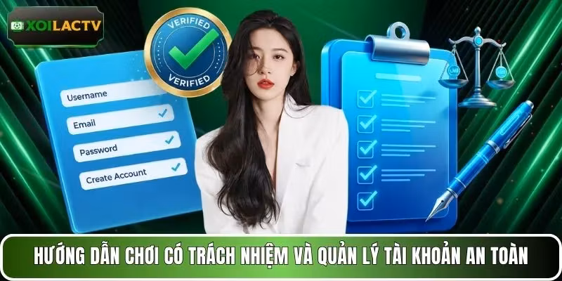 Hướng dẫn chơi có trách nhiệm và quản lý tài khoản an toàn