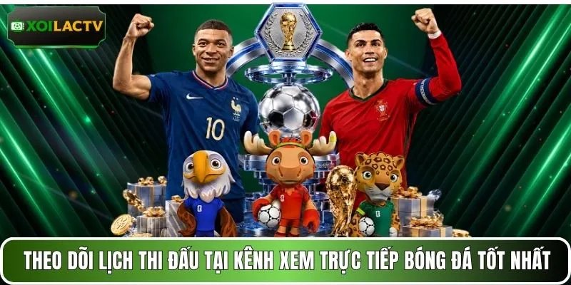 Theo dõi lịch thi đấu tại kênh xem trực tiếp bóng đá tốt nhất